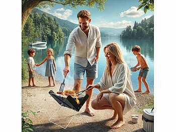 Campinggrill Holzkohle