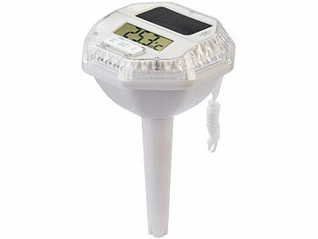 Wassertemperatur-Solarthermometer