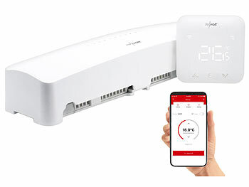 Steuerungseinheiten für Fußbodenheizung mit WLAN-Thermostat und App