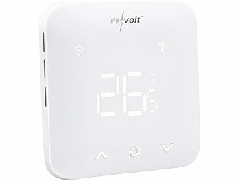 revolt WLAN-Fußbodenheizungs-Controller-Steuerung mit Master-Thermostat & App