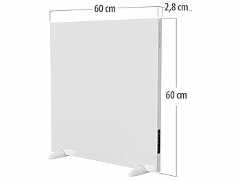 Heizstrahler smartes Elektro Wi-Fi Wand Ständer Panel Thermostat Standfuß Halterung