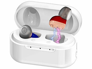 Hörverstärker: newgen medicals Medizinisches IdO-Digital-Hörgerät mit ENC, WNR, WDRC, max. 111 dB
