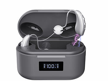 Hörhilfen: newgen medicals Medizinisches HdO-Digital-Hörgerät mit ENC, WNR, WDRC, max. 117 dB