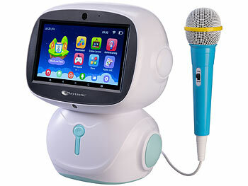 Playtastic KI-Roboter für Kinder mit ChatGPT, 7"-Touchdisplay, Versandrückläufer