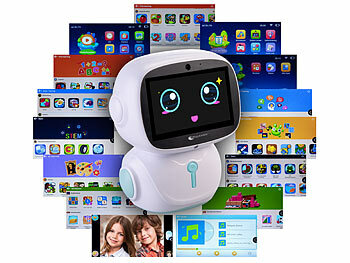 Playtastic KI-Roboter für Kinder mit ChatGPT, 7"-Touchdisplay, Versandrückläufer