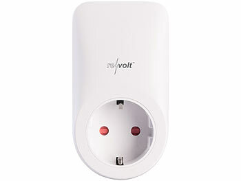 revolt Funk-Energiekosten-Messer, bis zu 6 Steckdosen, 3 Dosen inklusive
