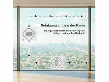 Smarte Fensterputzroboter