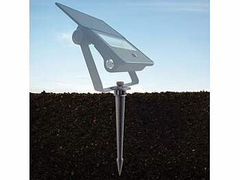 LED Solar Strahler Gärten