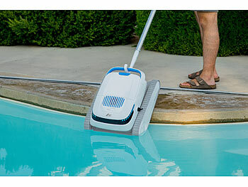 Poolroboter mit Selbstparkfunktion
