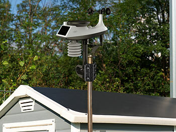 Smarte Wetterstation mit Internetanbindung und Farbdisplay
