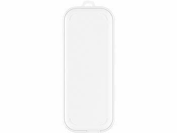Luminea Home Control 4er-Set WLAN-Temperatur- und Luftfeuchtigkeitssensor mit Display, App