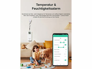 WLAN Temperatursensor mit Display