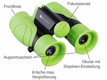 Fernglas mit Entdeckerset für Kinder