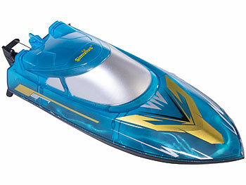 Simulus RC-Boot mit LED-Licht, ferngesteuert, für Pools und Seen, bis 30 km/h