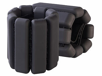 Sport-Handgelenkgewichte: PEARL sports 2er-Set Hand- und Fußgewichte, je 0,5 kg, schwarz