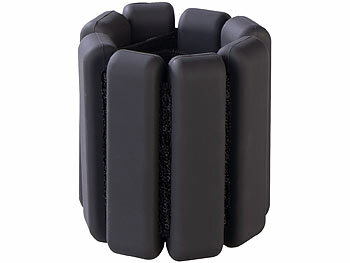 PEARL sports 2er-Set Hand- und Fußgewichte, je 0,9 kg, schwarz