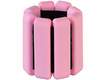 PEARL sports 2er-Set Hand- und Fußgewichte, je 0,9 kg, pink