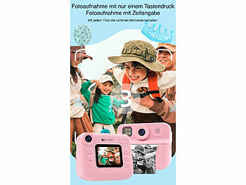 Kinder-Sofortbildkamera mit Thermodruck ohne Tinte
