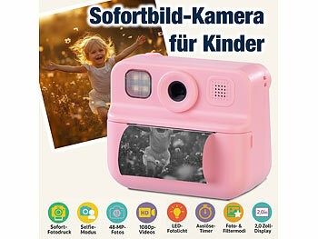 kindgerechte Sofortbildkamera