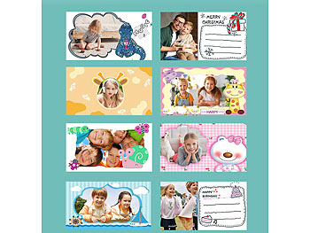 Playtastic Kinder-Sofortbild-Kamera mit Selfie-Objektiv, 2"-Display, 48 MP, pink