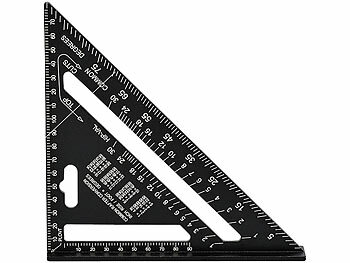 Zimmermannswinkel mit metrischer Skala für präzise Messarbeiten