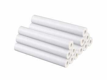 Thermo Etiketten Rolle: Callstel 12er-Set Etiketten-Rollen für Thermodrucker A4, je 15 DIN-A4-Seiten 