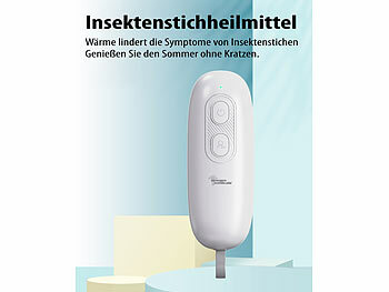 newgen medicals Medizinischer Insektenstich-Heiler gegen Juckreiz, 2 Wärmestufen