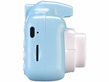 Playtastic 2er-Set Selfie-Kinderkameras, 2''-IPS-Display, 1080p, rosa/blaue Hülle