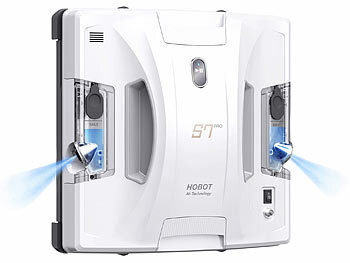 Sichler HOBOT S7 Pro Profi-Fensterputz-Roboter, Dual-Sprüher und -Wischer, App