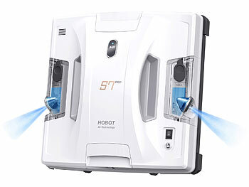 Sichler HOBOT S7 Pro Profi-Fensterputz-Roboter, Dual-Sprüher und -Wischer, App
