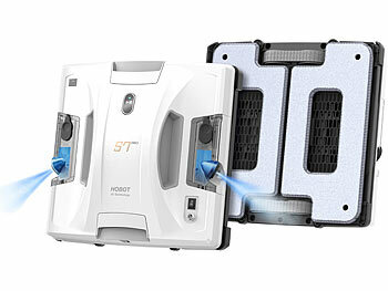 Sichler HOBOT S7 Pro Profi-Fensterputz-Roboter, Dual-Sprüher und -Wischer, App