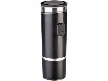 Cucina di Modena Mobile Akku-Espressomaschine mit Wasserkocher, auch für Kapseln, 15bar