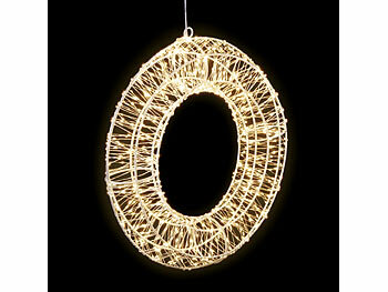 LED-Lichterkranz für innen und außen