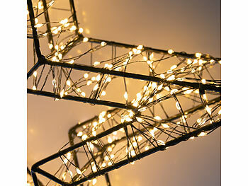 Fensterdekos Weihnachten LED