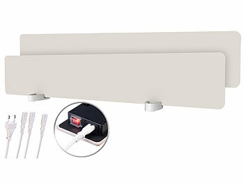 Schimmel-Heizpaneel: Sichler 2er-Set Infrarot-Schimmelentferner für Wand & Bad, Keramik, chemiefrei