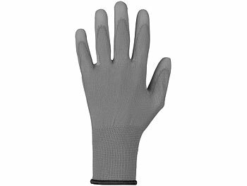 AGT 24 Paar Arbeitshandschuhe, PU-Beschichtet, Größe XL/10 