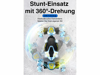 RC-Stunt-Auto mit Allradantrieb zum Klettern über Hindernisse 