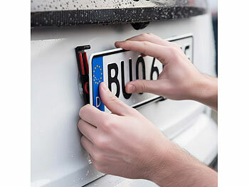 Kennzeichenhalter ohne Rahmen 