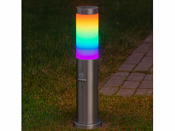 Standleuchten mit Dämmerungssensor und Bewegungsmelder 