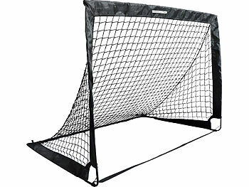 Kinderfußballtore: PEARL sports 4er-Set faltbare Kinder-Pop-up-Fußballtore, Outdoor, mit Tragetasche 
