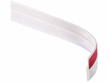 AGT Silikon-Zugluftstopper für Türen, selbstklebend, 1 m, 5 cm breit 