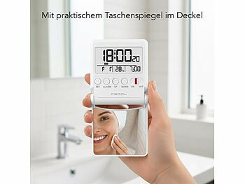 Digitale Funkwecker mit Thermometer 