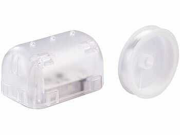 Luminea 2er-Set farbwechselnde DIY-Wolken-Leuchten, 2eRGB-LEDs & Fernbedienung 