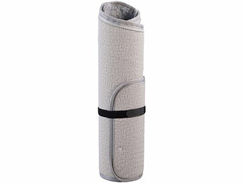 Sichler Rundes Fern-Infrarot-Heizpanel, 5-stufig bis 55 °C, Timer, 230 Watt 