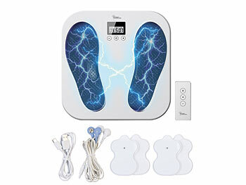 newgen medicals Medizinischer EMS- und TENS-Durchblutungsstimulator, Akku, 9 Modi 