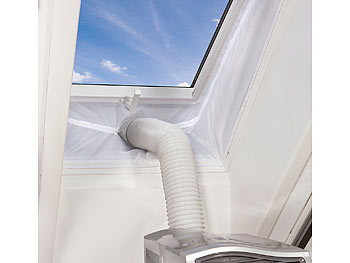 Flügelfenster UBRU Fensterabdichtung für mobile Klimageräte Dachfenster zum Anbringen an Fenster Fenster 400 cm 