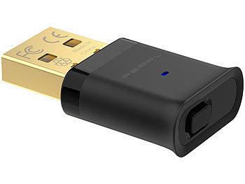 auvisio USB-Audio-Transmitter mit Bluetooth 5 und aptX HD, 20 m