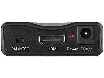 auvisio HDMI-auf-SCART-Adapter mit USB-Stromversorgung