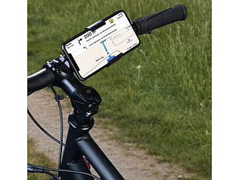 Premium Handyhalter Fahrrad wasserdicht fahrradlenker Universal Halter Fahrrad Mit extra Stauraum Smartphone-Halter Fahrrad Bike Motorrad- Phone 