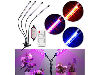 Rot&Blau LED Pflanzenlicht  Pflanzenleuchte 15 Watt 225 LEDs Pflanzen grow lampe 